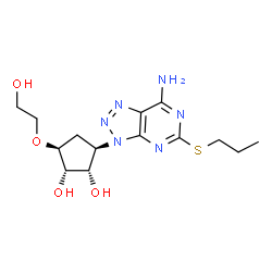 ChemSpider 2D Image | AR-C133913XX | C14H22N6O4S