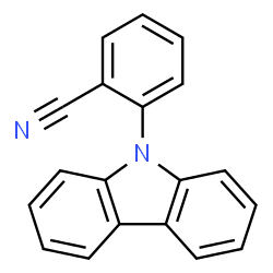 ChemSpider 2D Image | 2-(Carbazol-9-yl)benzonitrile | C19H12N2