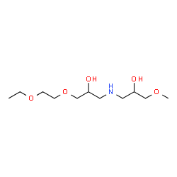 ChemSpider 2D Image | 2,10,13-Trioxa-6-azapentadecane-4,8-diol | C11H25NO5