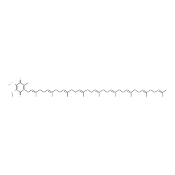 ChemSpider 2D Image | Ubiquinone 9 | C54H82O4