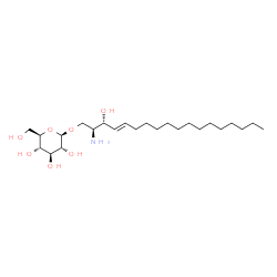 ChemSpider 2D Image | Glucosylsphingosine | C24H47NO7