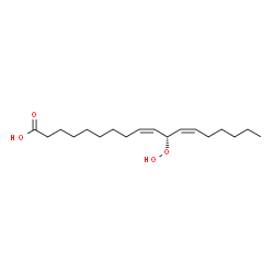 ChemSpider 2D Image | (11S)-11-hydroperoxylinoleic acid | C18H32O4