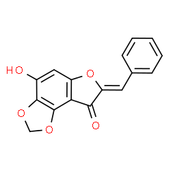 ChemSpider 2D Image | 4,5-Methylenedioxy-6-hydroxyaurone | C16H10O5