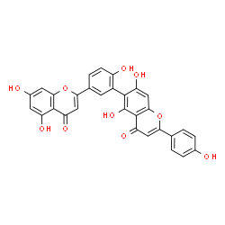 ChemSpider 2D Image | robustaflavone | C30H18O10