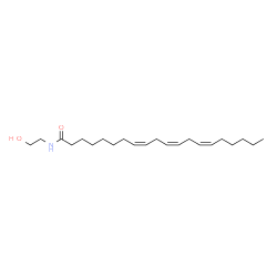 ChemSpider 2D Image | N-homo-?-linolenoylethanolamine | C22H39NO2