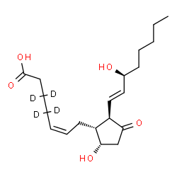 ChemSpider 2D Image | Prostaglandin D2-d4 | C20H28D4O5