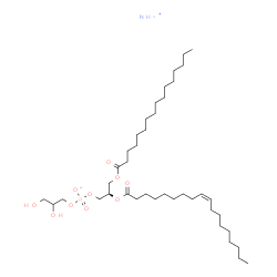ChemSpider 2D Image | POPG-NH4 | C40H80NO10P