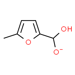 ChemSpider 2D Image | Hydroxy(5-methyl-2-furyl)methanolate | C6H7O3