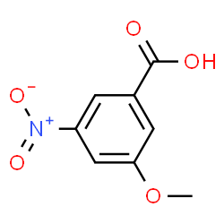 ChemSpider 2D Image | 3-Methoxy-5-nitrobenzoic acid | C8H7NO5
