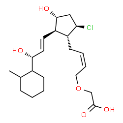 ChemSpider 2D Image | ZK118182 | C21H33ClO5
