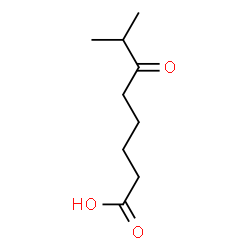 ChemSpider 2D Image | 7-Methyl-6-oxooctanoic acid | C9H16O3