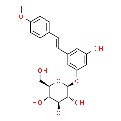 ChemSpider 2D Image | Desoxyrhaponticin | C21H24O8