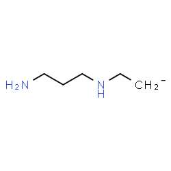 ChemSpider 2D Image | [(3-Aminopropyl)amino]ethanide | C5H13N2