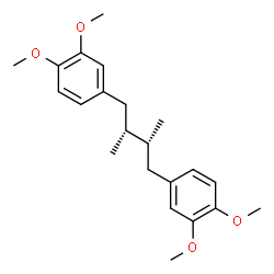 ChemSpider 2D Image | Dihydroguaiaretic acid dimethyl ether | C22H30O4