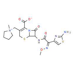 ChemSpider 2D Image | Cefepime | C19H24N6O5S2