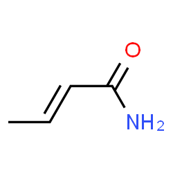 ChemSpider 2D Image | (2E)-2-Butenamide | C4H7NO