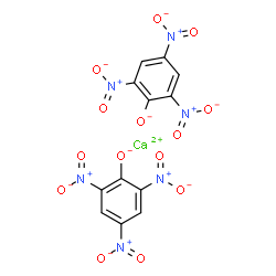 ChemSpider 2D Image | calcium picrate | C12H4CaN6O14