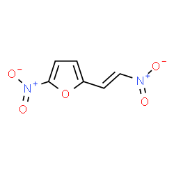 ChemSpider 2D Image | 2-Nitro-5-[(E)-2-nitrovinyl]furan | C6H4N2O5