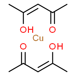 ChemSpider 2D Image | (3Z)-4-Hydroxy-3-penten-2-one - copper (2:1) | C10H16CuO4