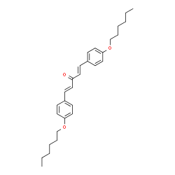 ChemSpider 2D Image | 1,5-BIS(P-HEXYLOXYPHENYL)-1,4-PENTADIEN-3-ONE | C29H38O3