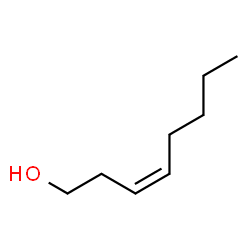 ChemSpider 2D Image | 3-Octenol, cis- | C8H16O
