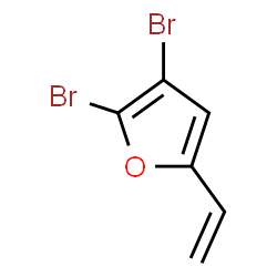 ChemSpider 2D Image | 2,3-Dibromo-5-vinylfuran | C6H4Br2O