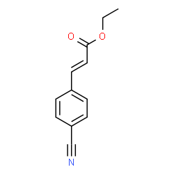 ChemSpider 2D Image | Ethyl 4-Cyanocinnamate | C12H11NO2