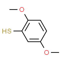 ChemSpider 2D Image | 2,5-Dimethoxythiophenol | C8H10O2S