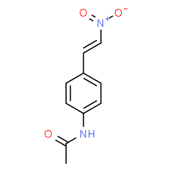 ChemSpider 2D Image | N-{4-[(E)-2-Nitrovinyl]phenyl}acetamide | C10H10N2O3