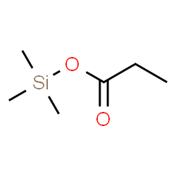 ChemSpider 2D Image | Trimethylsilyl propionate | C6H14O2Si