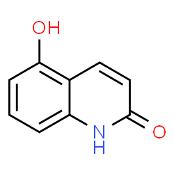 ChemSpider 2D Image | 5-Hydroxy-2(1H)-quinolinone | C9H7NO2