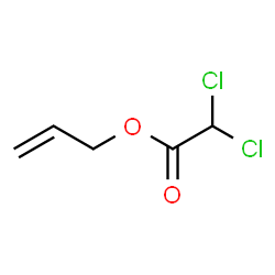ChemSpider 2D Image | Allyl dichloroacetate | C5H6Cl2O2