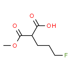 ChemSpider 2D Image | 5-Fluoro-2-(methoxycarbonyl)pentanoic acid | C7H11FO4