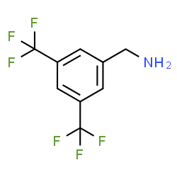ChemSpider 2D Image | 3,5-Bis(trifluoromethyl)benzylamine | C9H7F6N