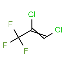 ChemSpider 2D Image | 1,2-Dichloro-3,3,3-trifluoro-1-propene  | C3HCl2F3