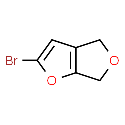 ChemSpider 2D Image | 2-Bromo-4,6-dihydrofuro[3,4-b]furan | C6H5BrO2