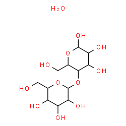ChemSpider 2D Image | 4-O-Hexopyranosylhexopyranose hydrate (1:1) | C12H24O12