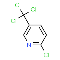 ChemSpider 2D Image | 2-Chloro-5-trichloromethylpyridine | C6H3Cl4N