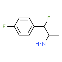 ChemSpider 2D Image | 1-Fluoro-1-(4-fluorophenyl)-2-propanamine | C9H11F2N