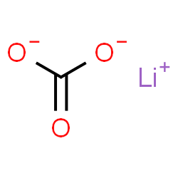 ChemSpider 2D Image | lithium carbonate | CLiO3