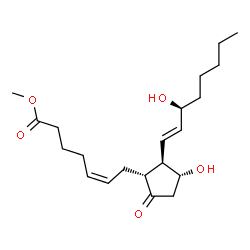 ChemSpider 2D Image | PGE2 methyl ester | C21H34O5