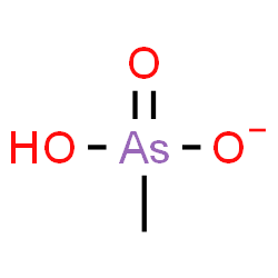 ChemSpider 2D Image | Hydrogen methylarsonate | CH4AsO3