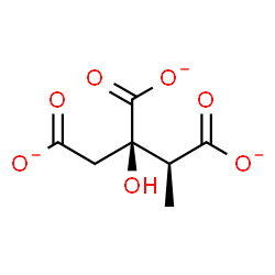 ChemSpider 2D Image | 3-C-Carboxylato-2,4-dideoxy-2-methyl-D-threo-pentarate | C7H7O7