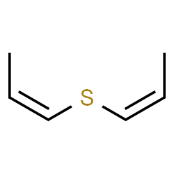 ChemSpider 2D Image | Di[(Z)-prop-1-en-1-yl]sulfide | C6H10S