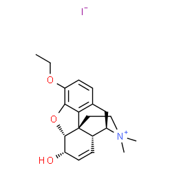ChemSpider 2D Image | Ethylmorphine methiodide | C20H26INO3