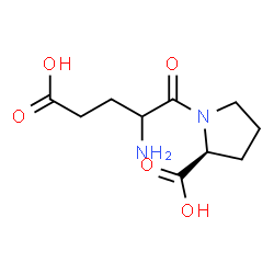 ChemSpider 2D Image | alpha-Glutamyl-L-proline | C10H16N2O5
