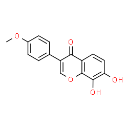 ChemSpider 2D Image | Retusin (isoflavone) | C16H12O5