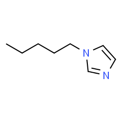 ChemSpider 2D Image | 1-pentylimidazole | C8H14N2