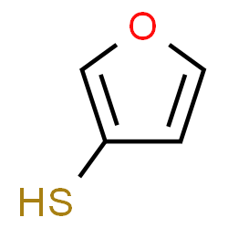 ChemSpider 2D Image | 3-Furanthiol | C4H4OS