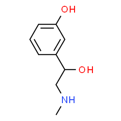 ChemSpider 2D Image | (.+/-.)-Phenylephrine | C9H13NO2